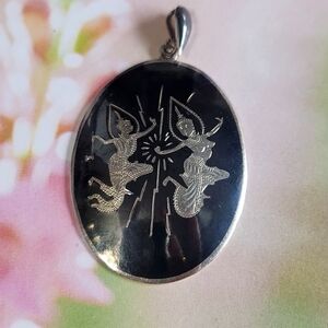 Siam Sterling vintage pendant